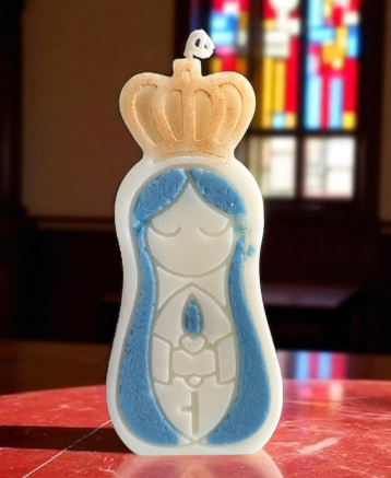 vela silueta virgen vela silueta virgen