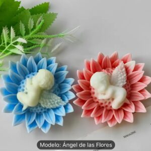 vela bebé en flor